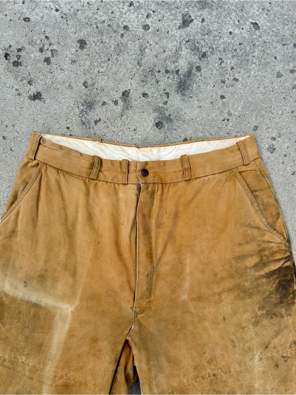 Rare Utica Duxbak Corp Canvas Hunting/Field Pants - Picture 5 of 14